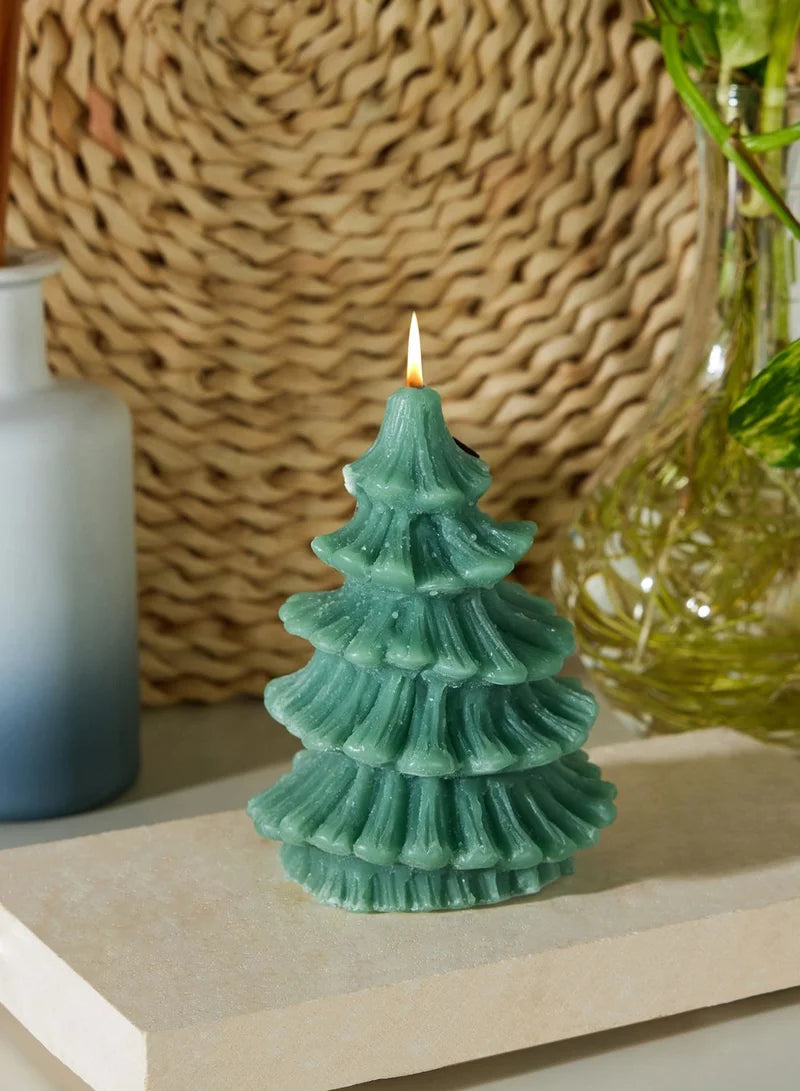 Cypress & Fir 4oz./120g Short Tree Totem Candle