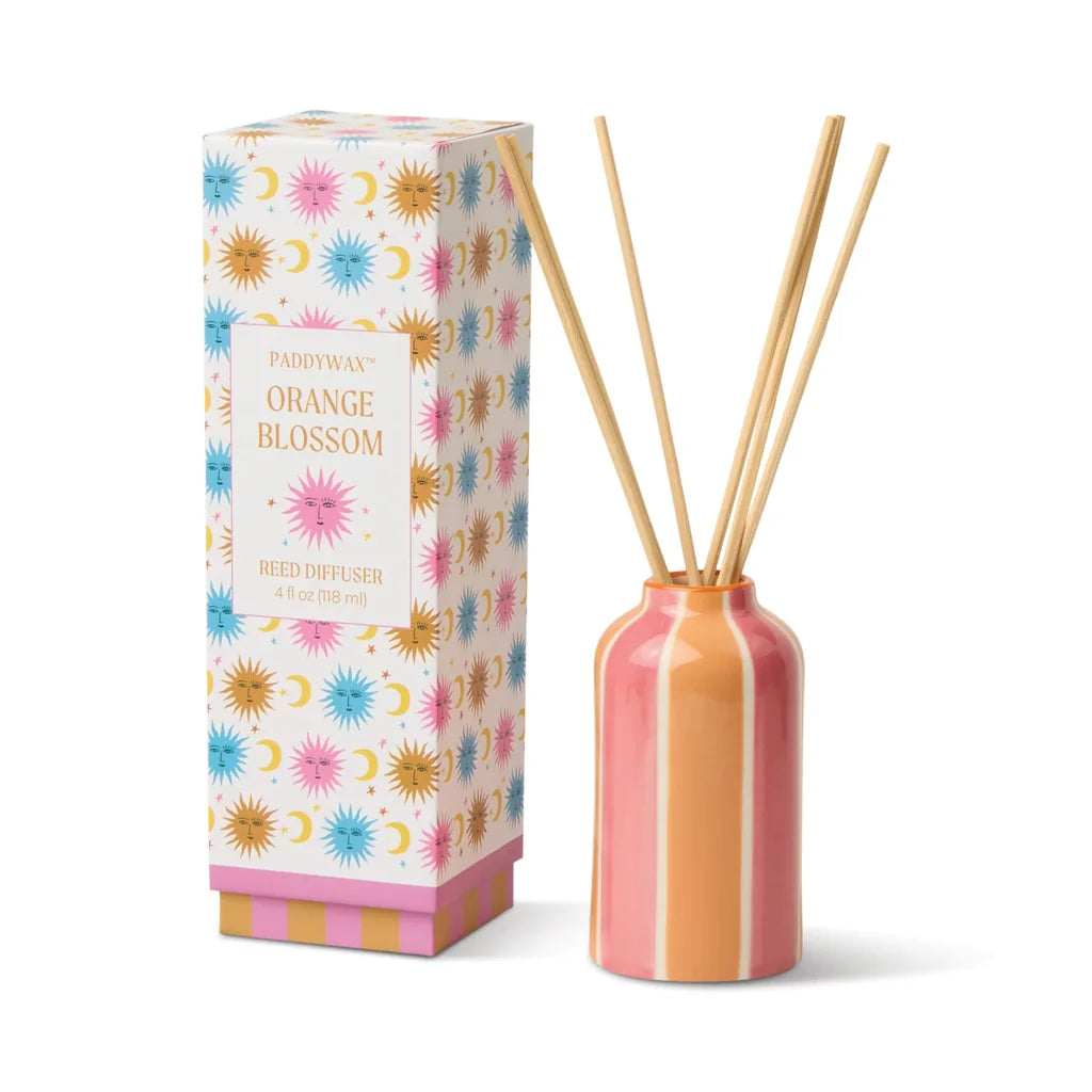 A  Dopo  4fl  oz./118ml  Sun  Ceramic  Diffuser  - Orange Blossom