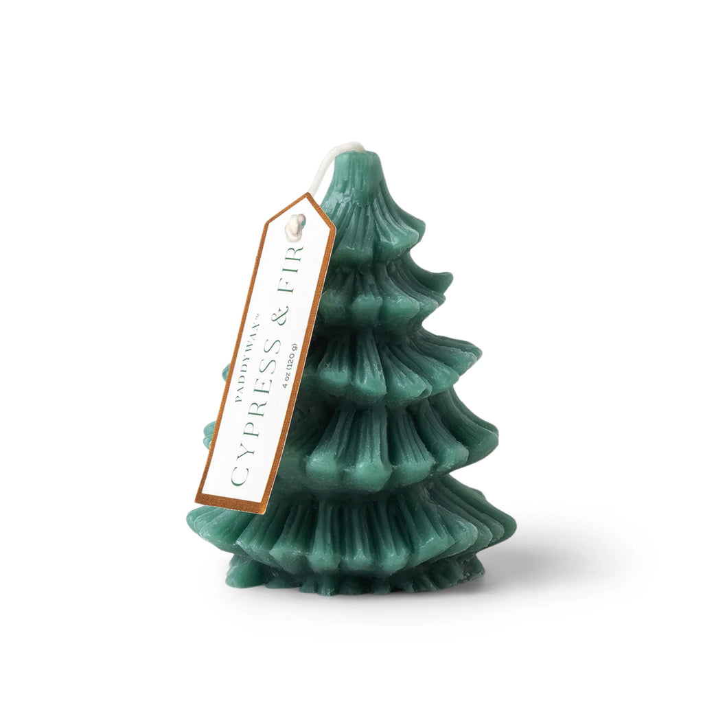 Cypress & Fir 4oz./120g Short Tree Totem Candle