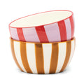 The Bella Dipping Bowls - Set of 2 - Ochre & Rust