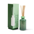 Stacked 3.2fl oz./94ml Glass Diffuser Dark Green and Bright Green - Minty Verde
