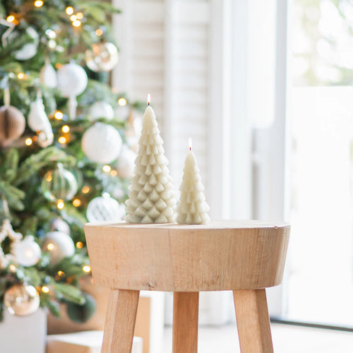 3D GREEN CHRISTMASS TREE CANDLE
