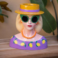 Vase Fashion Lady Polyresin Multi 26x19.5x29cm